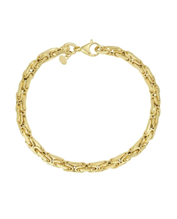 14K Byzantine Link Bracelet