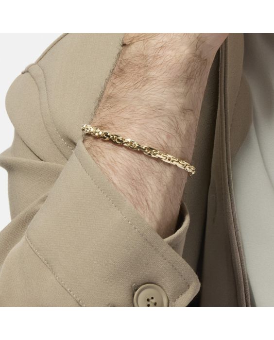 14K Byzantine Link Bracelet