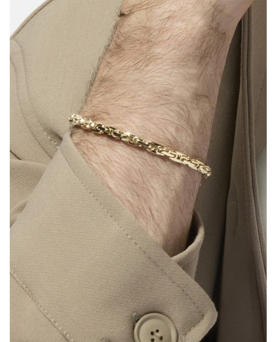 14K Byzantine Link Bracelet