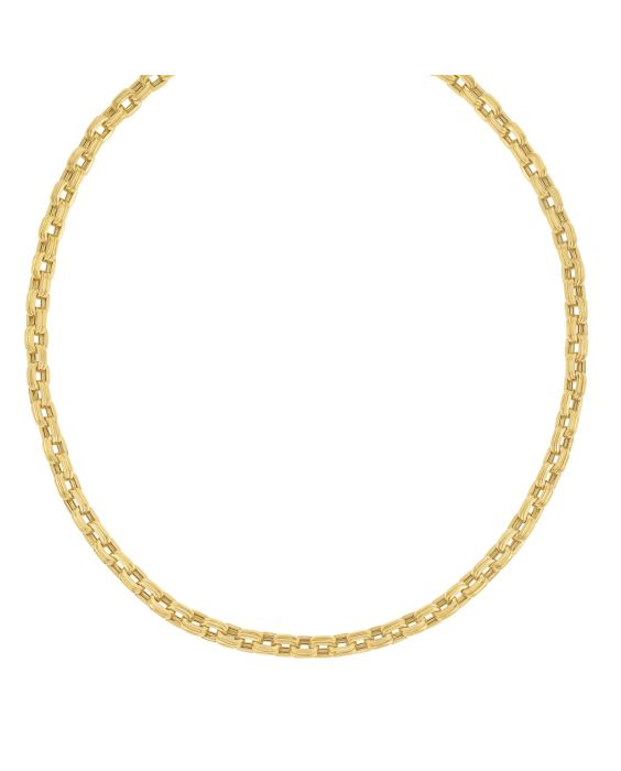 14K Men's Bold Link Necklace
