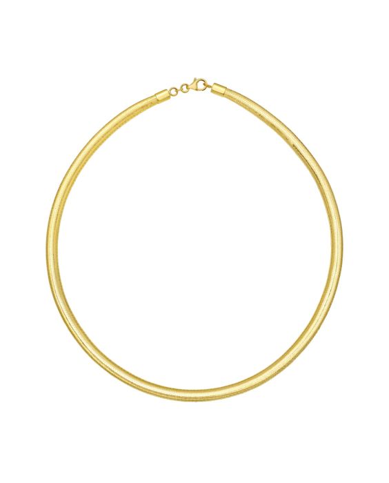 14K 5.5mm Stretch Mesh Necklace