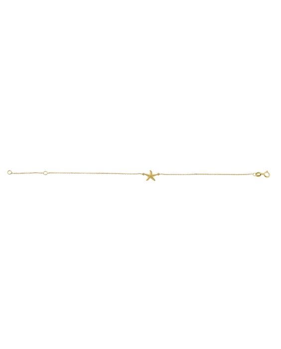 14k Gold Starfish Bracelet
