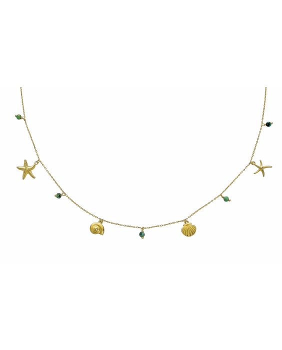 14K Sealife Necklace