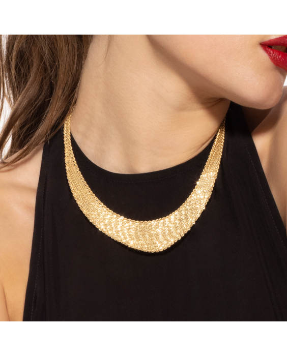 14K Cleopatra Necklace