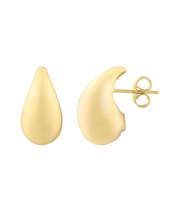 14K Small Raindrop Studs