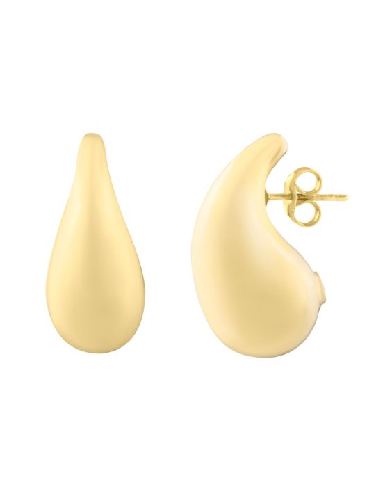 14K Large Raindrop Studs