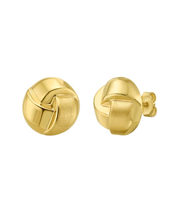 14K Fancy Knot Studs