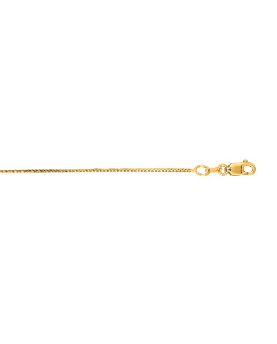 14K Gold .9mm Franco Chain 