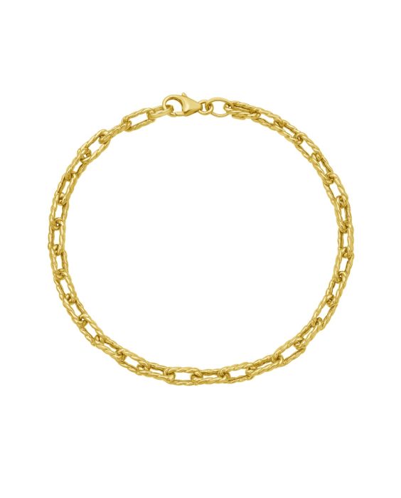 14K Mini Twist Link Chain