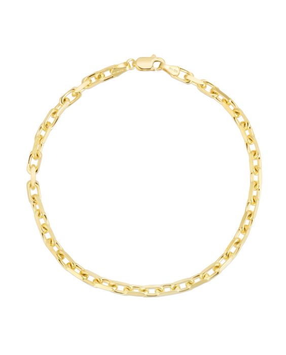 14K 3.6mm French Cable Chain