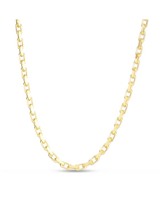 14K 3.6mm French Cable Chain