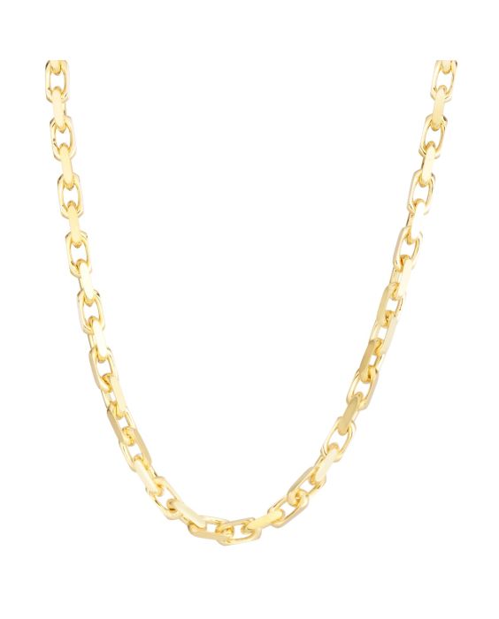 14K 4.8mm French Cable Chain
