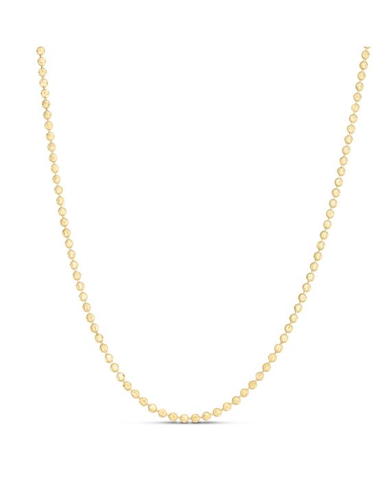 14K 2.5mm Moon Chain
