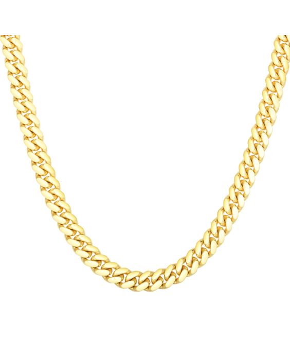 14K Gold 8.2mm Classic Miami Cuban