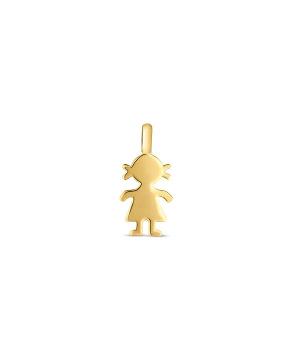 14K Girl Charm