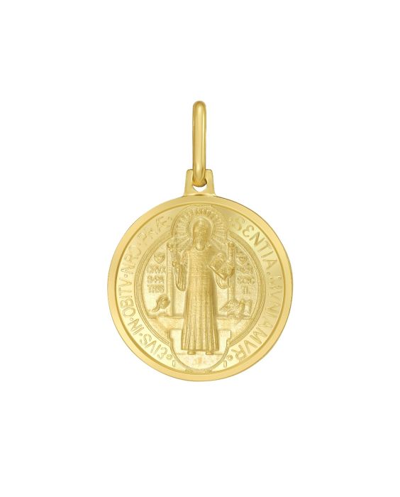 14K St. Benedict Charm