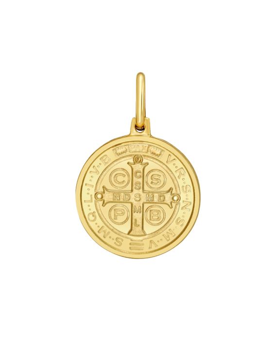 14K St. Benedict Charm