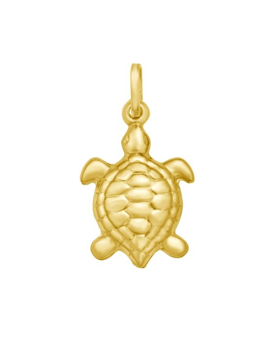14K Turtle Charm