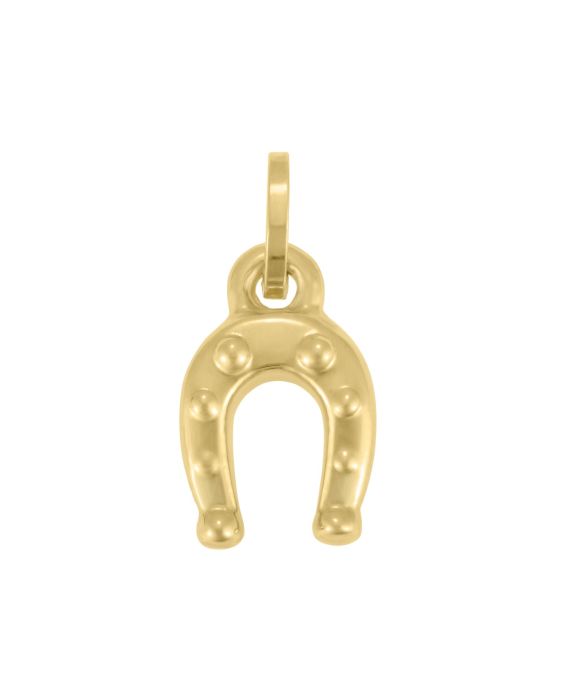 14K Horseshoe Charm
