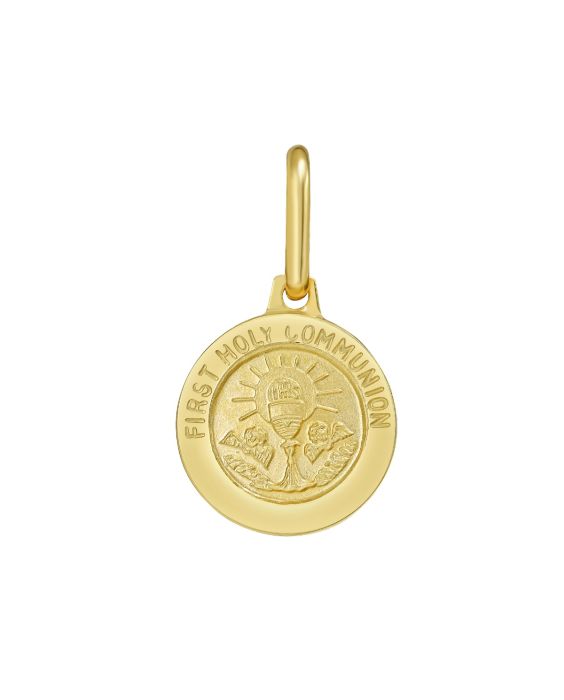 14K First Holy Communion Charm
