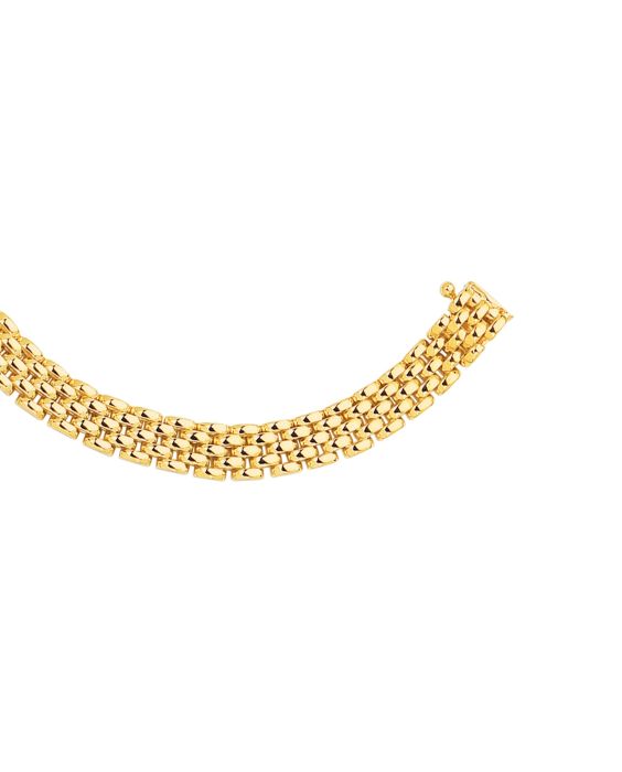 14K Gold 6.5mm Panther Chain