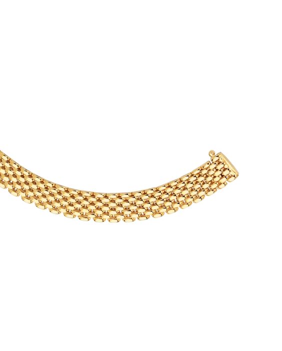 14K Gold 9mm Panther Chain