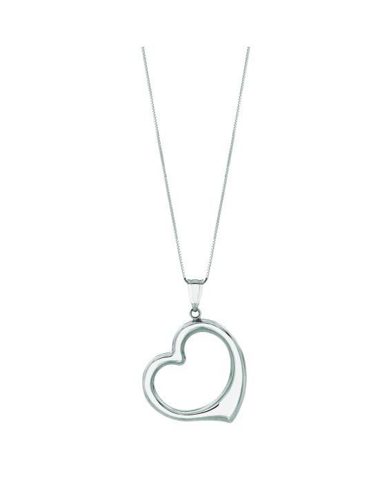 14K Gold Heart Necklace