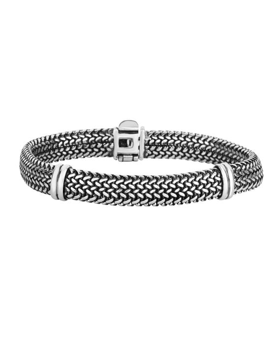 Sterling Silver Tuscan Woven Bracelet