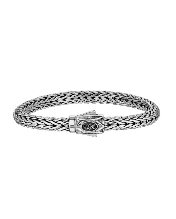 Sterling Silver Woven Bracelet