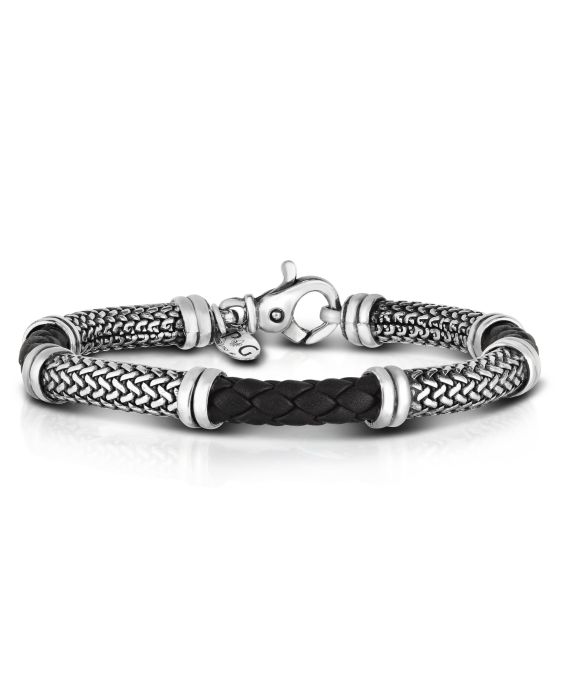 Sterling Silver Tuscan Woven Bracelet