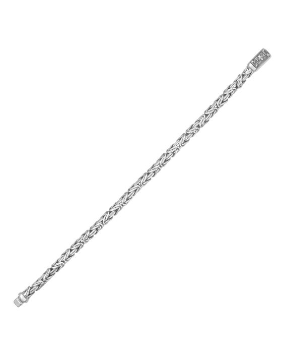 Silver Men's Byzantine Bracelet
