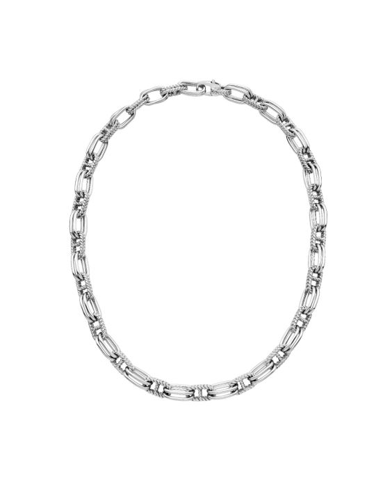 Silver Cable Mariner Chain Necklace