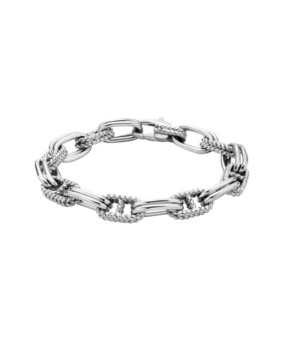 Silver Cable Mariner Chain Bracelet