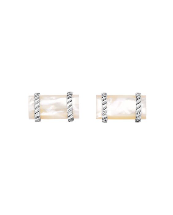 Sterling Silver Men's Cuff Link