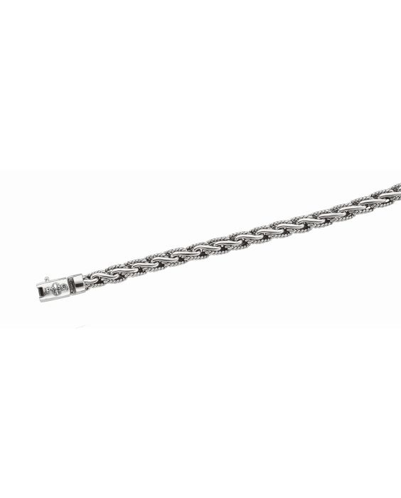 Sterling Silver Woven Bracelet