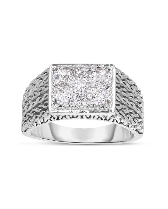 Sterling Silver  Woven Ring 