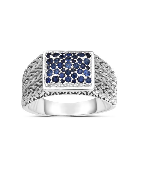Sterling Silver Woven Ring 