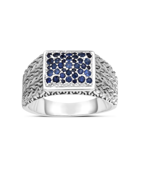 Sterling Silver Woven Ring 