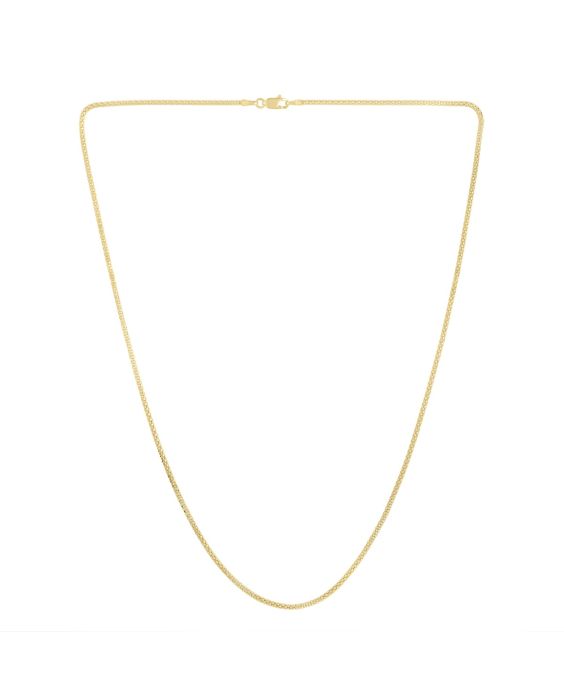 14K Gold 1.65mm Popcorn Chain