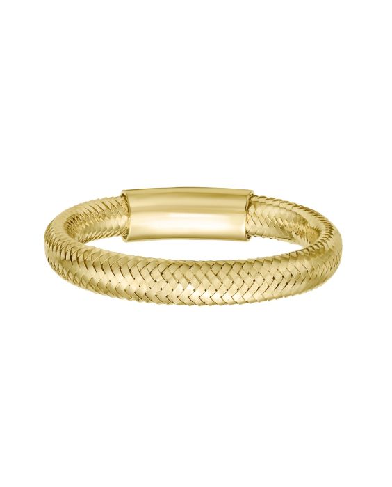 14K Stretch Mesh Ring