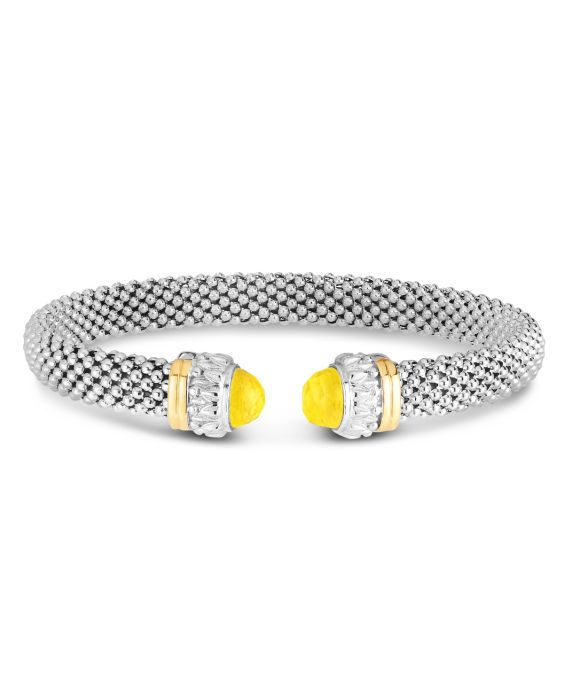 Yellow Quartz Prosecco Cuff