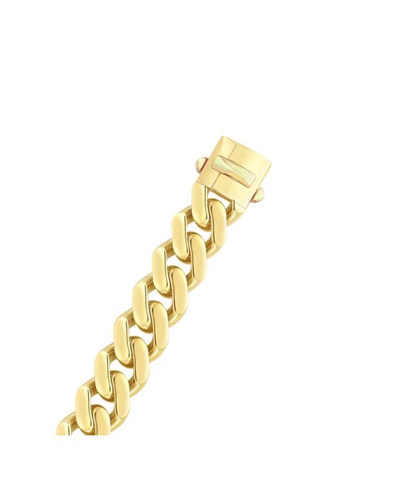 14K Gold 9.5mm Lite Miami Cuban