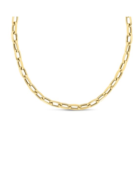14K 6mm French Cable Fashion Link Chain
