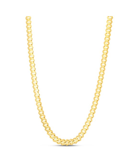 14K 8mm Modern Lite Edge  Chain