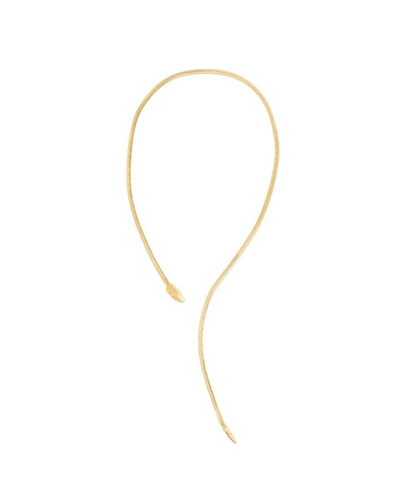 14K Serpent Necklace