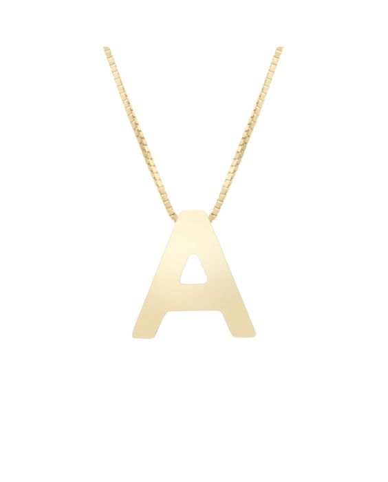 14K Block Letter Initial - ALL LETTERS