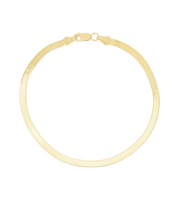 14K Gold 2.8mm Imperial Herringbone Chain 