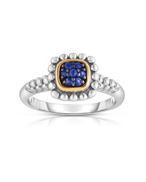 Sterling Silver & 18K Gold Quadra Prosecco Ring
