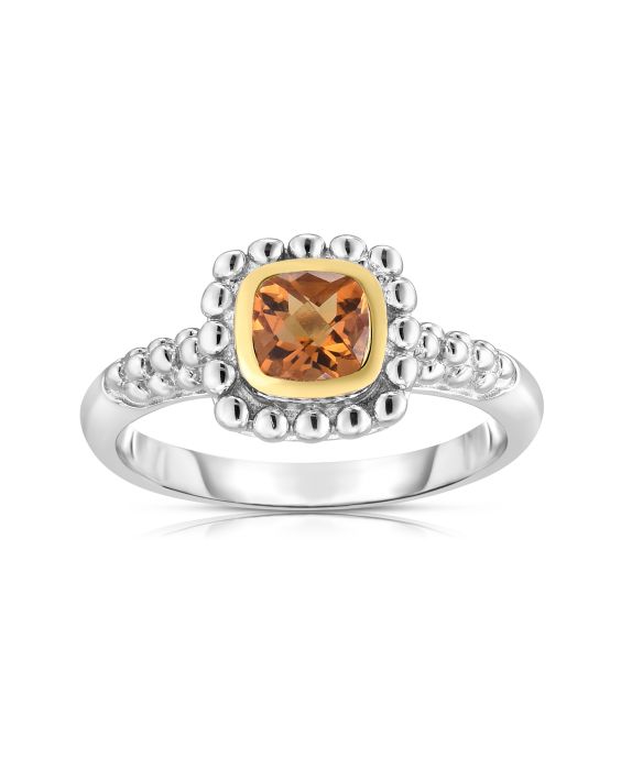 Sterling Silver & 18K Gold Quadra Prosecco Ring