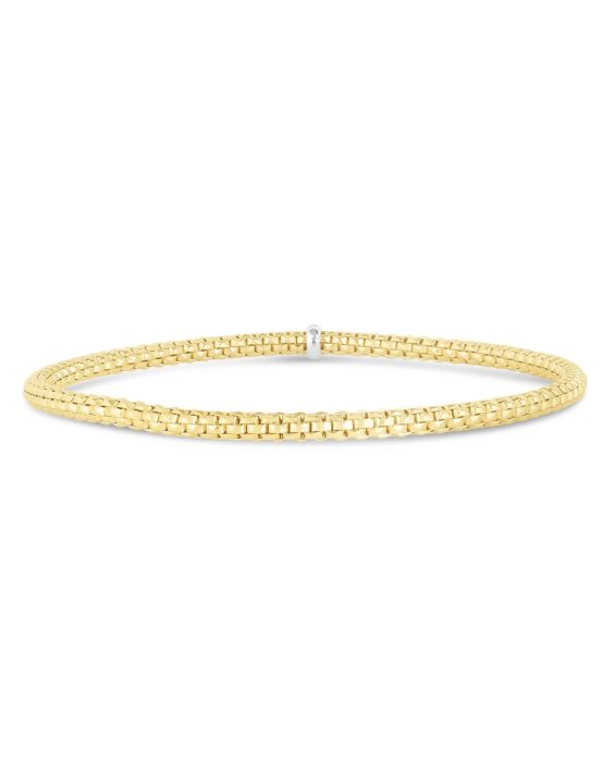 14K Gold Prosecco Stretch 3mm Bracelet